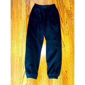 Zara Black Sweatpants Stretch Small Perfect Condition Joggers Sweat Pants